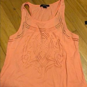 Forever 21 Coral/Pink Fashion Tank